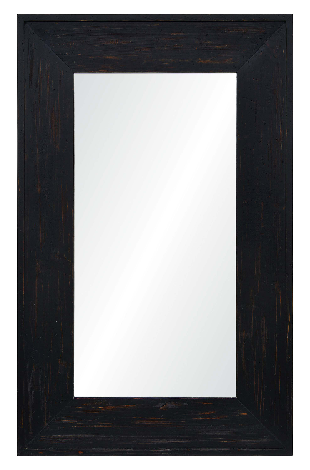 Ren-Wil Ellie Rectangular Mirror - Rustic Black