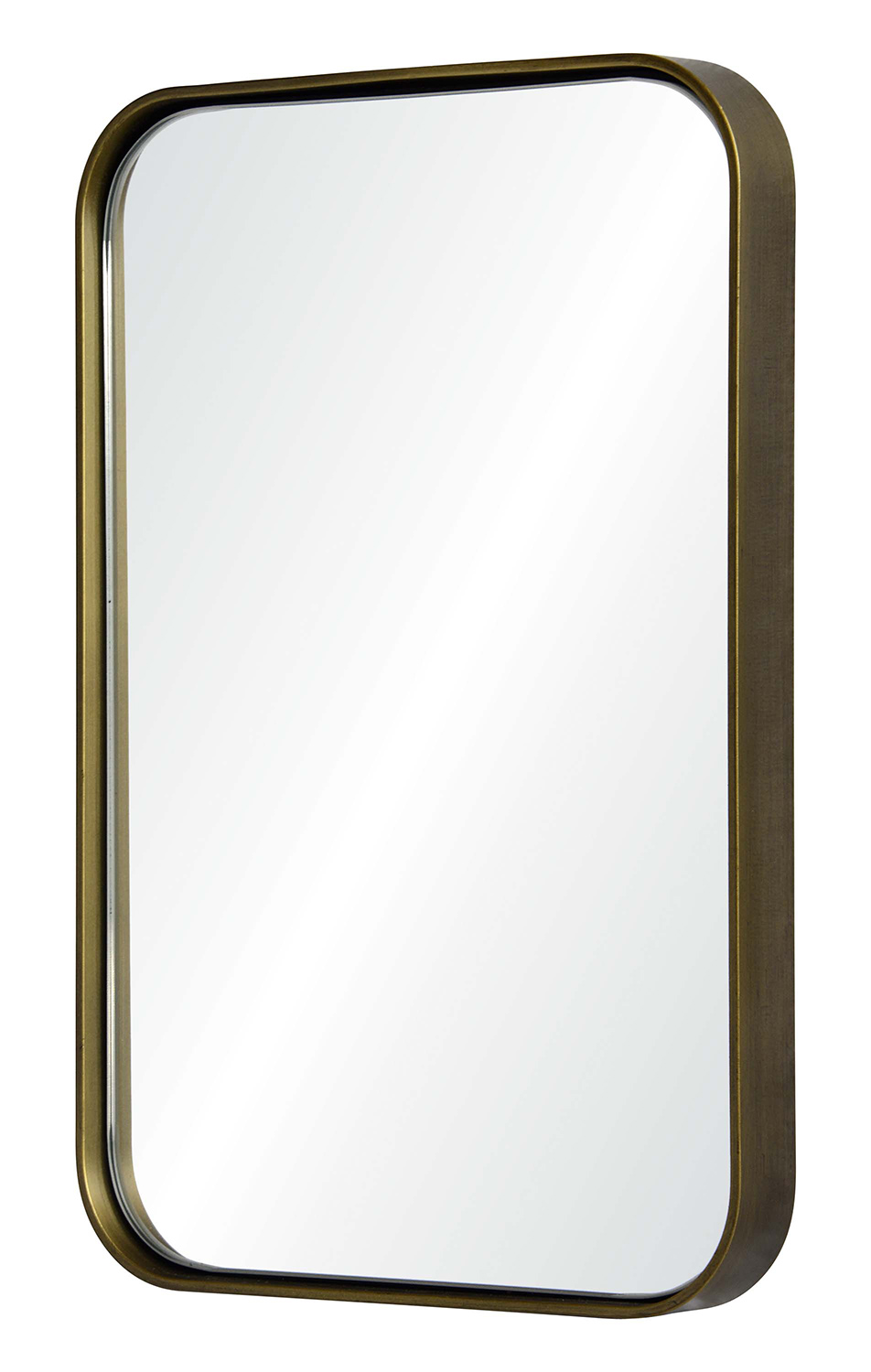 Ren-Wil Ollie Rectangular Mirror - Medium Bronze Painted
