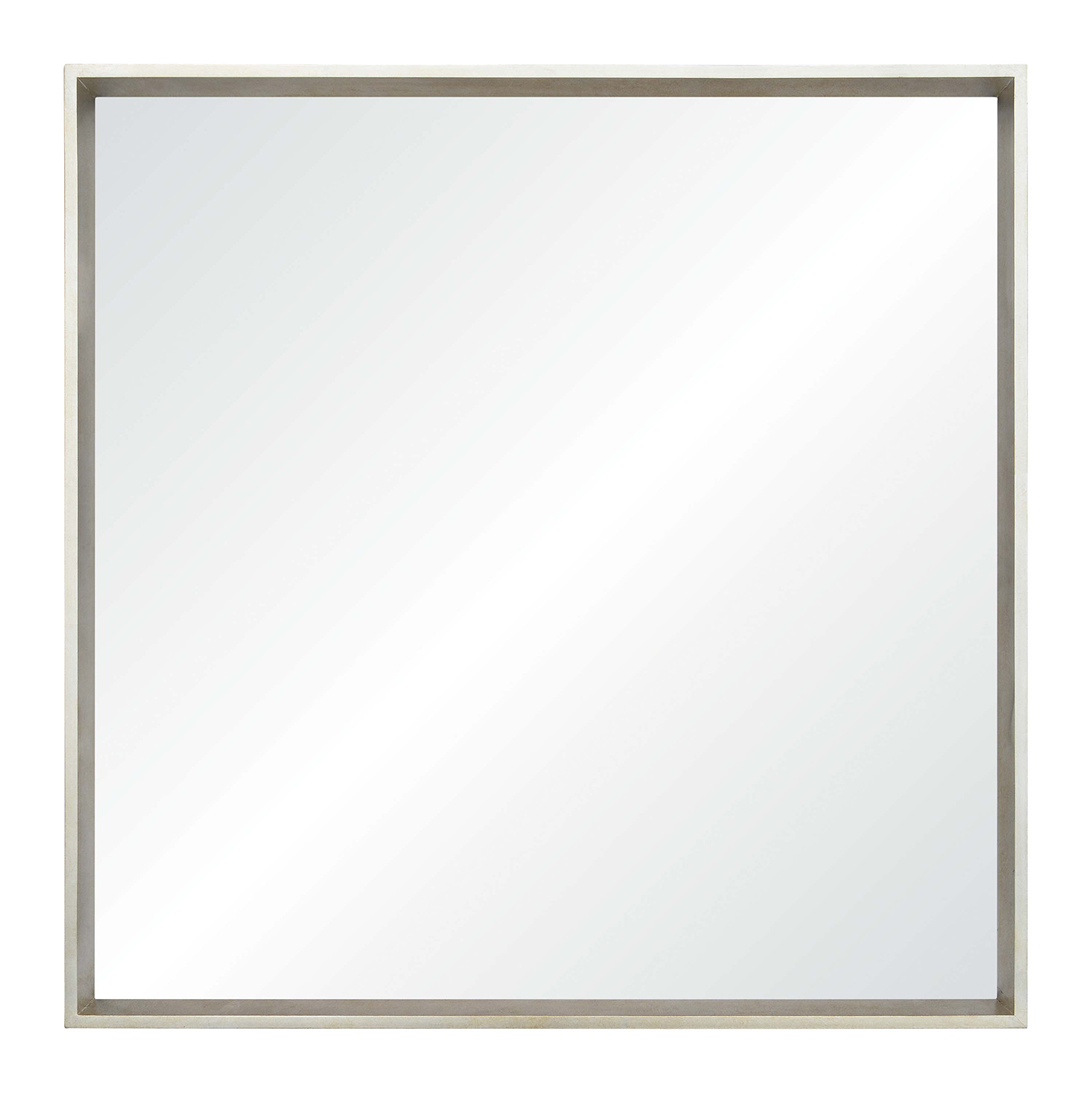 Ren-Wil Clearview Square Mirror - Champagne Silver Leaf