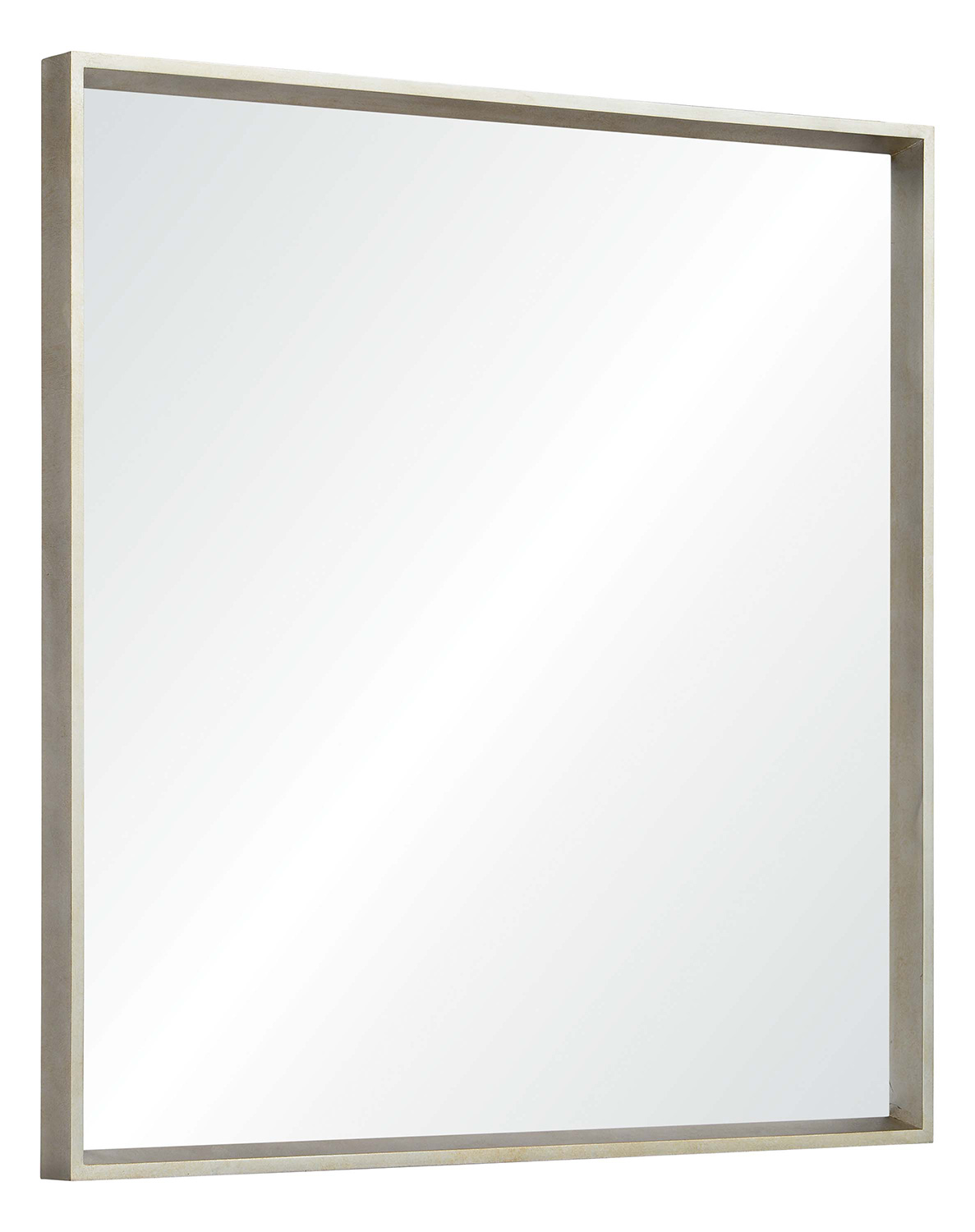 Ren-Wil Clearview Square Mirror - Champagne Silver Leaf