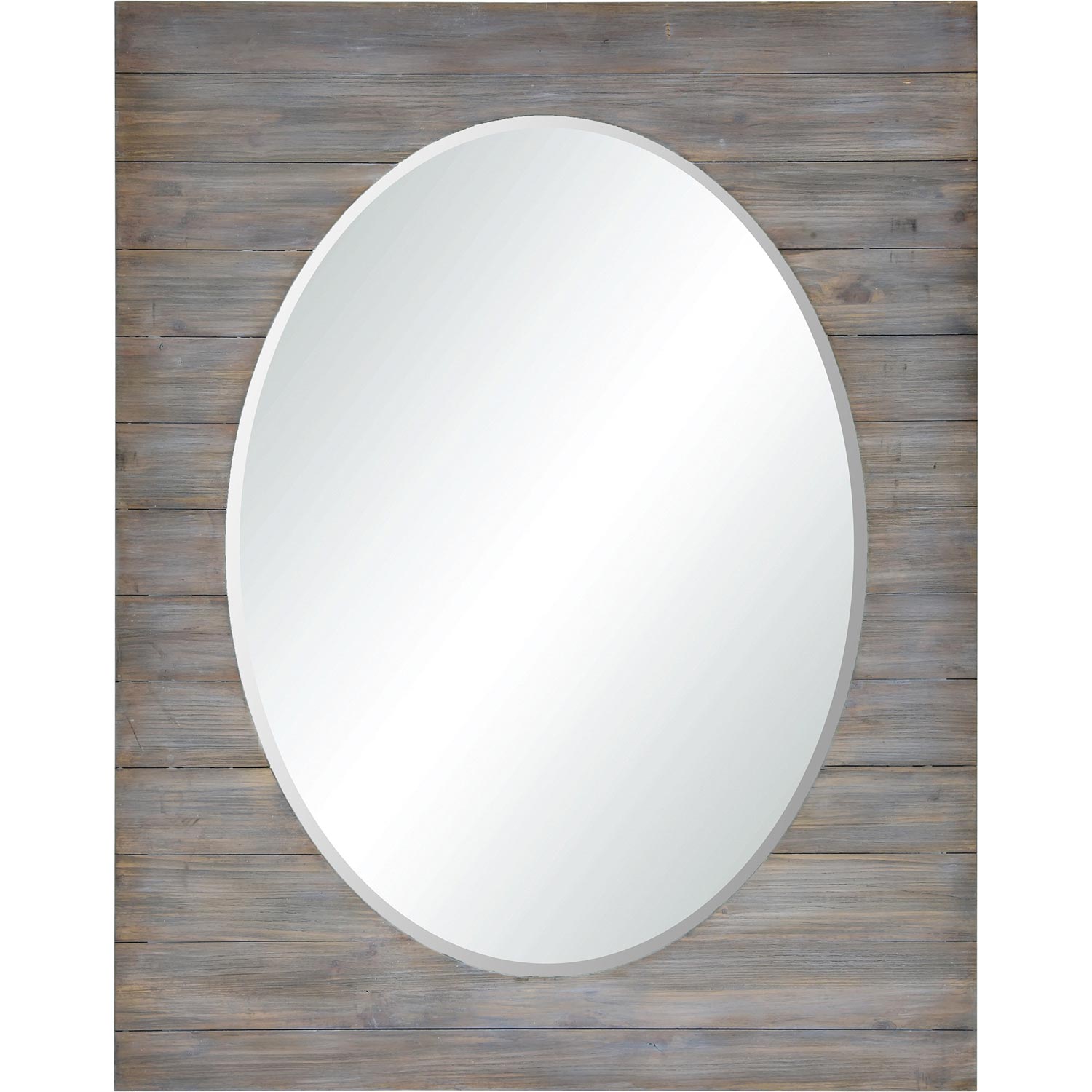 Ren-Wil Keenan Rectangle Mirror - Gray Wash