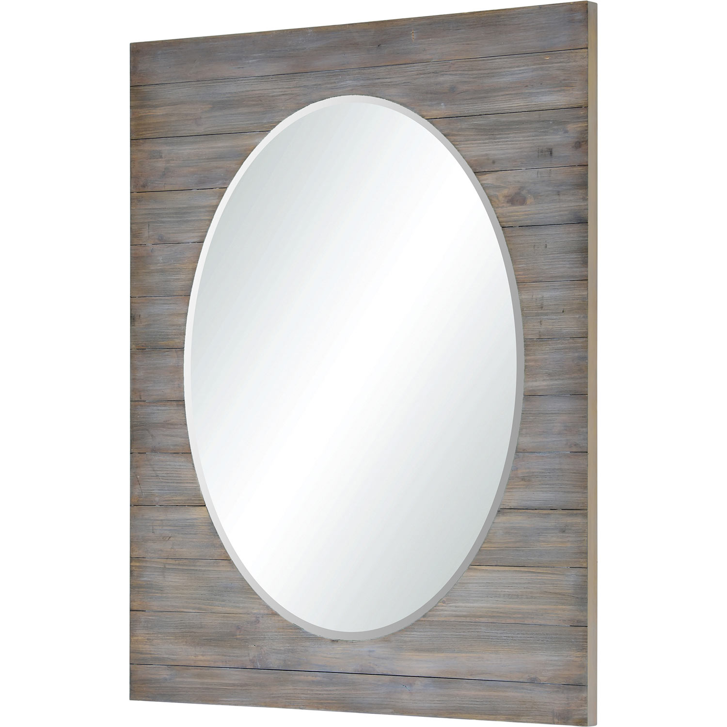 Ren-Wil Keenan Rectangle Mirror - Gray Wash