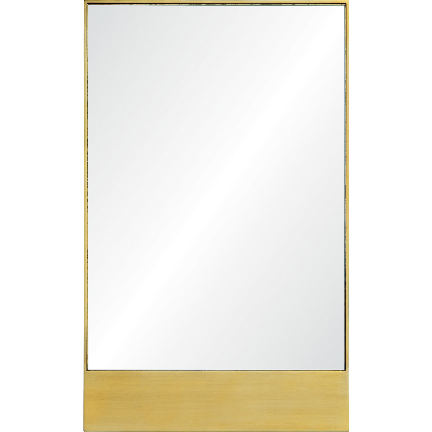 Ren-Wil Sadler Rectangle Mirror - Gold Leaf