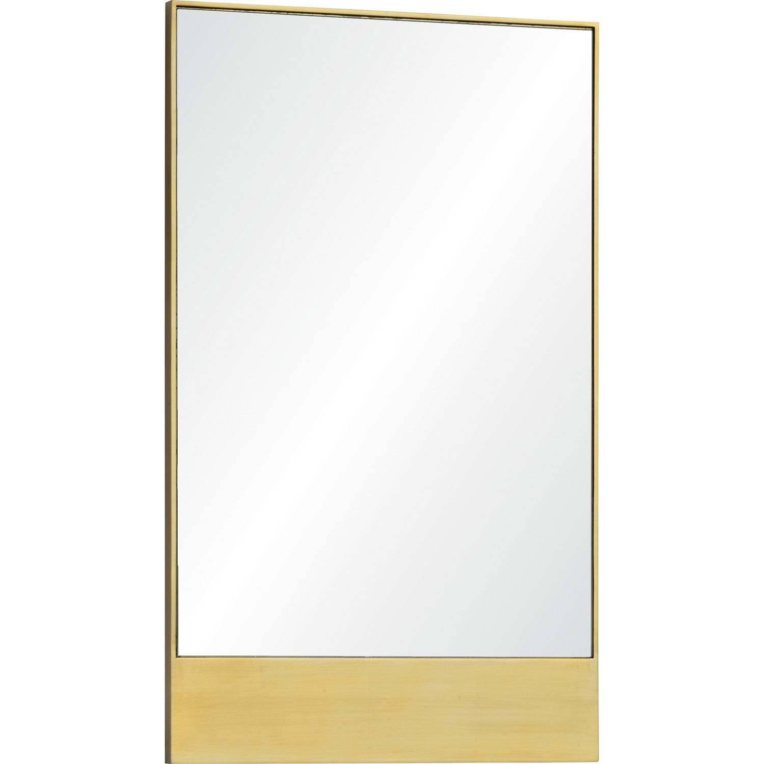 Ren-Wil Sadler Rectangle Mirror - Gold Leaf