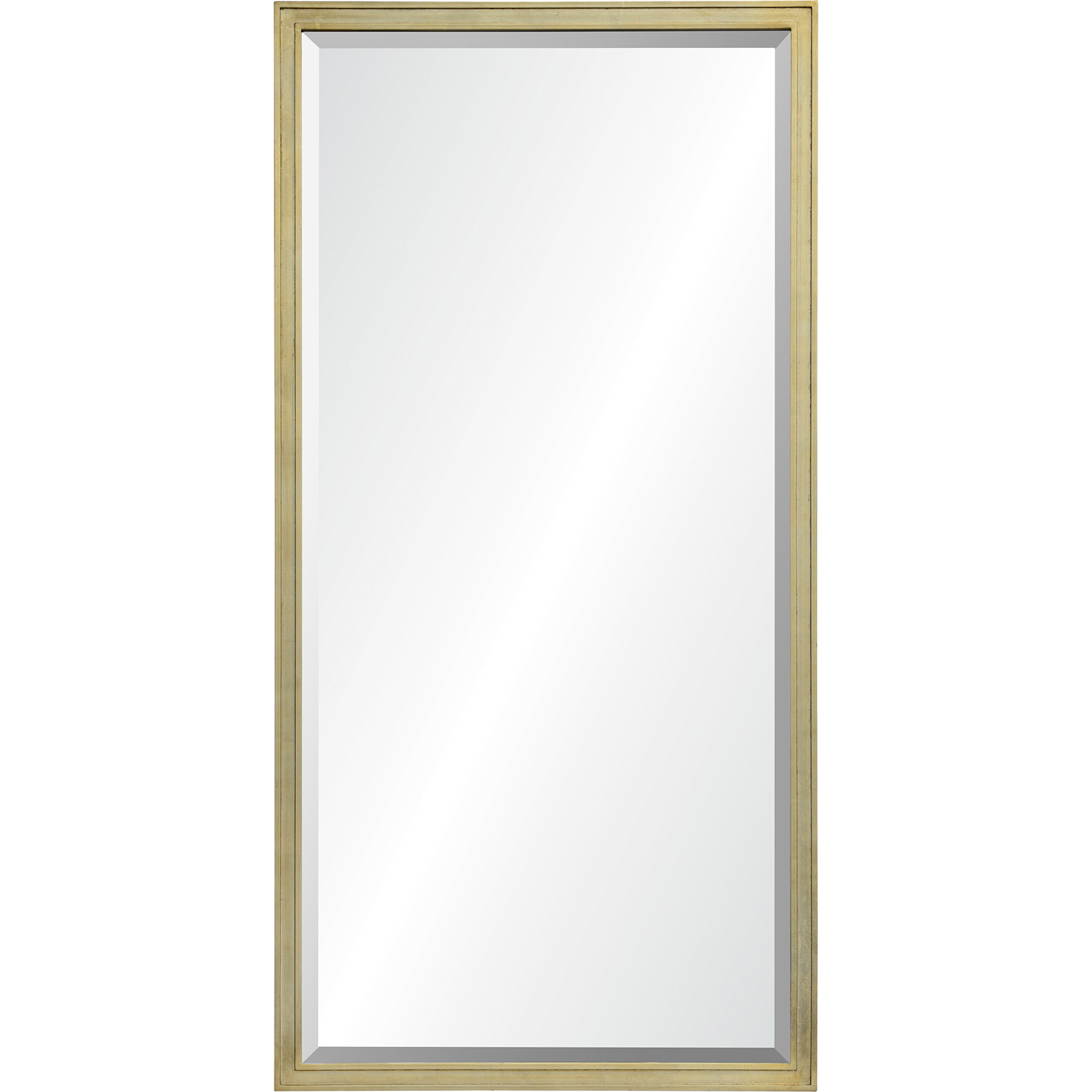 Ren-Wil Barwell Rectangle Mirror - Light Gold Leaf
