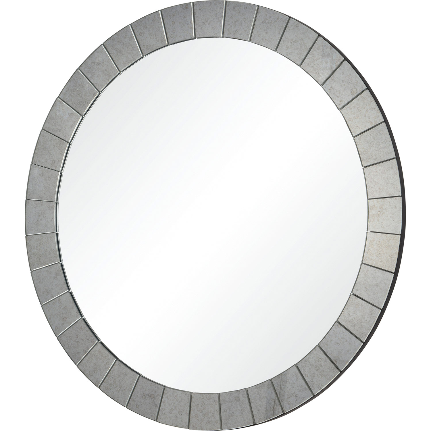 Ren-Wil Sammy Round Mirror - Antique Mirror