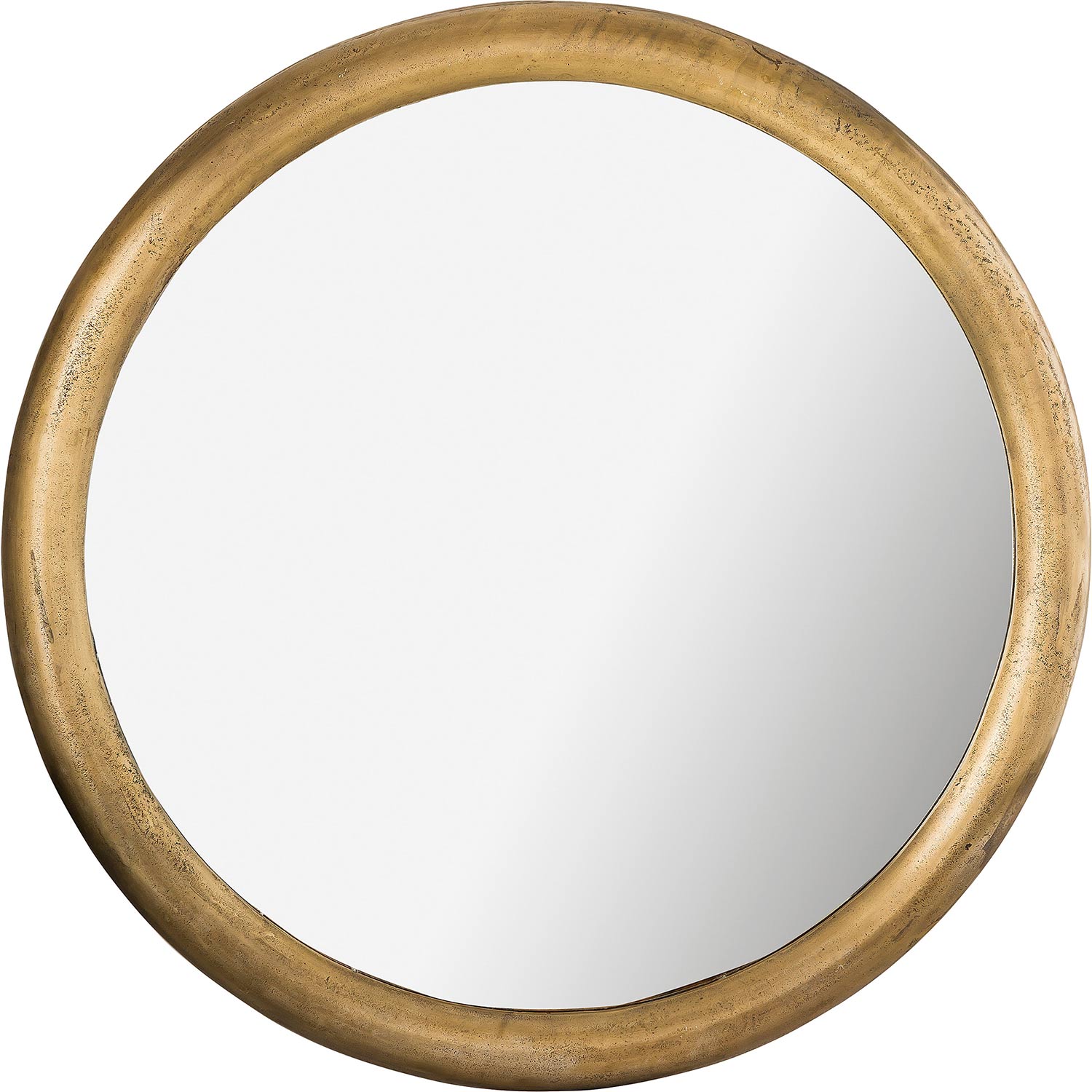 Ren-Wil Dendridge Round Mirror - Antique Brass