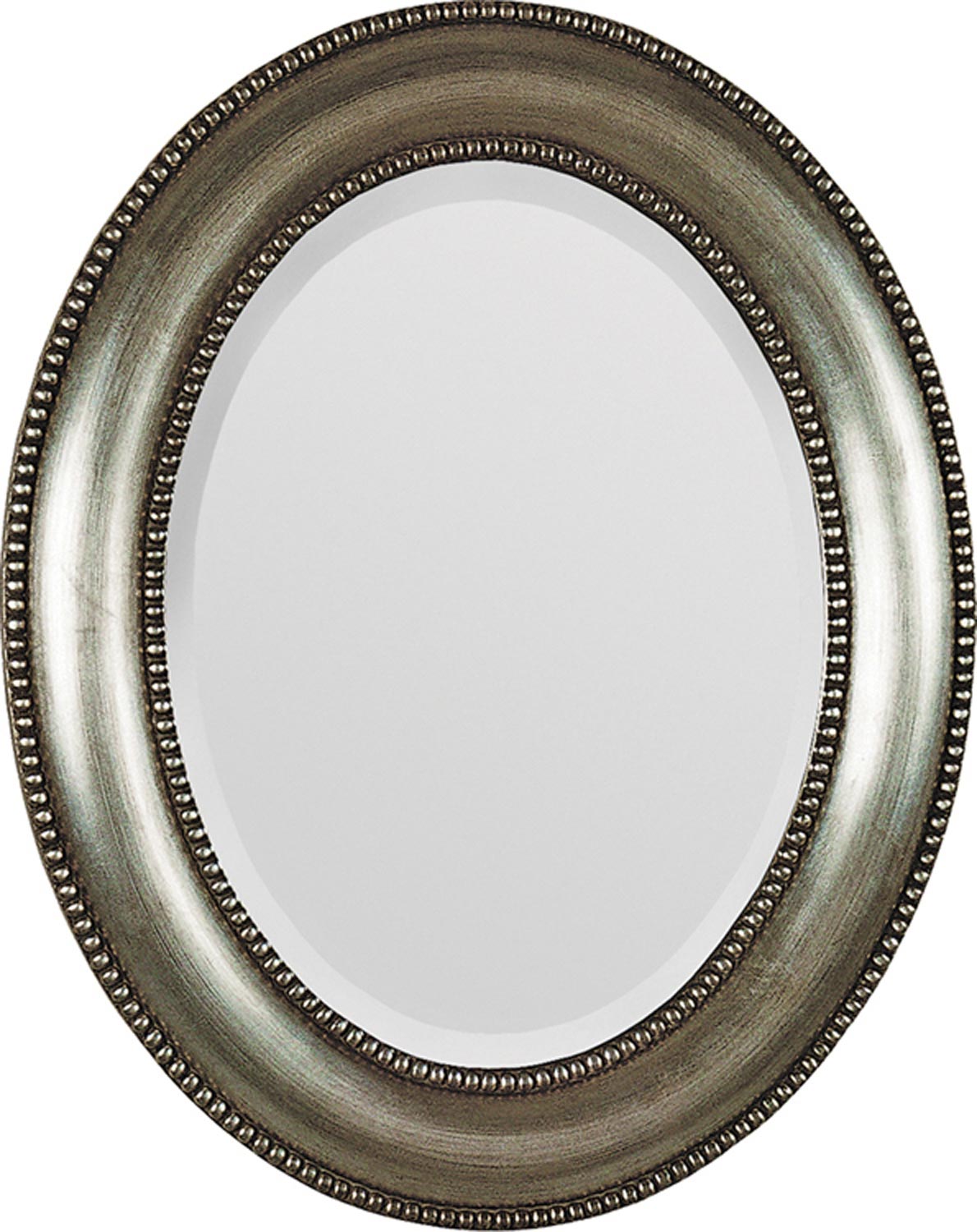 Ren-Wil MT677 Portrait Oval Mirror- Silver