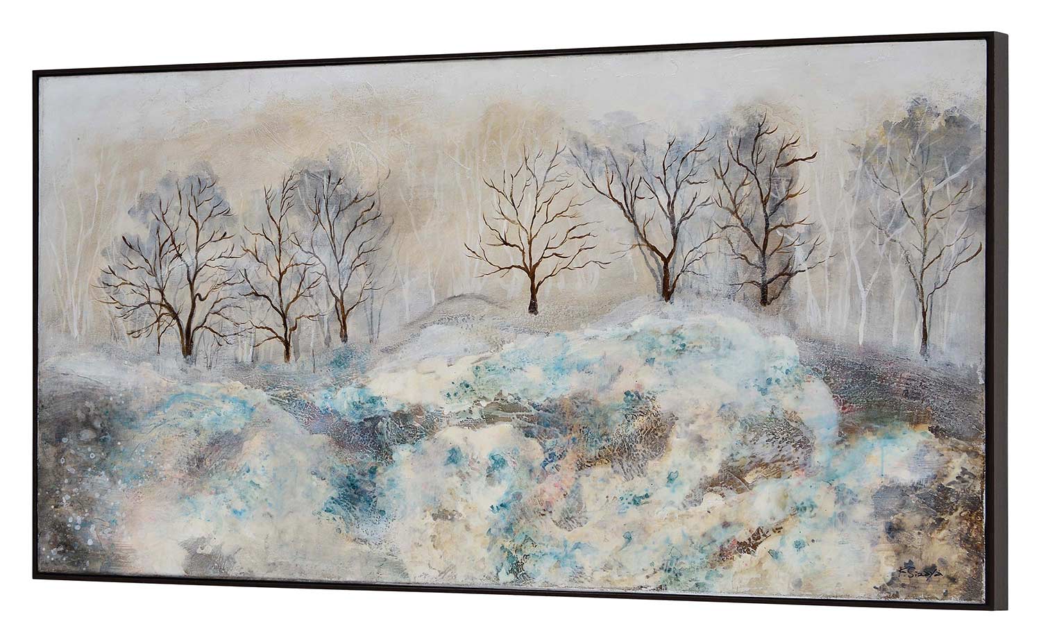 Ren-Wil Maia Canvas Painting - Brown