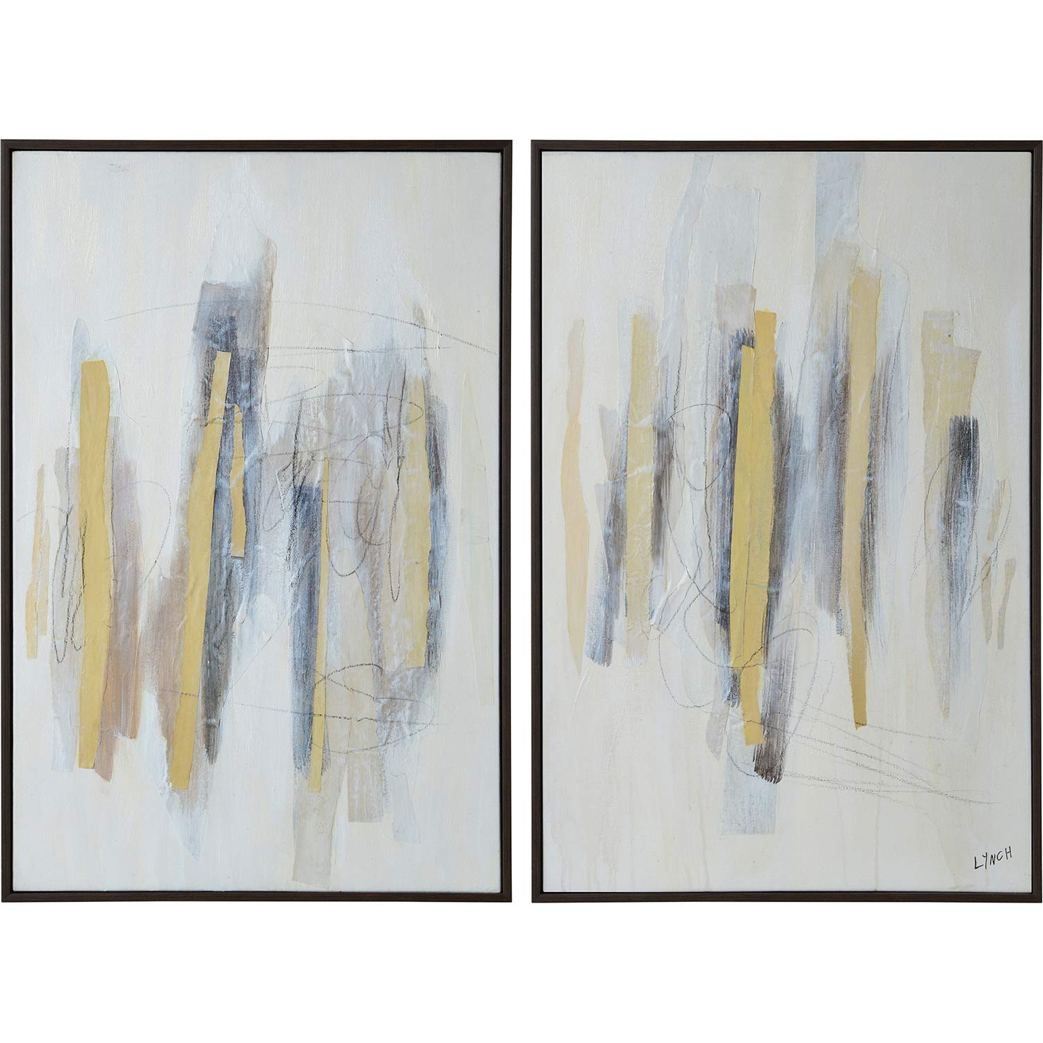 Ren-Wil Kellert Canvas Art - Collage Accent/Brown