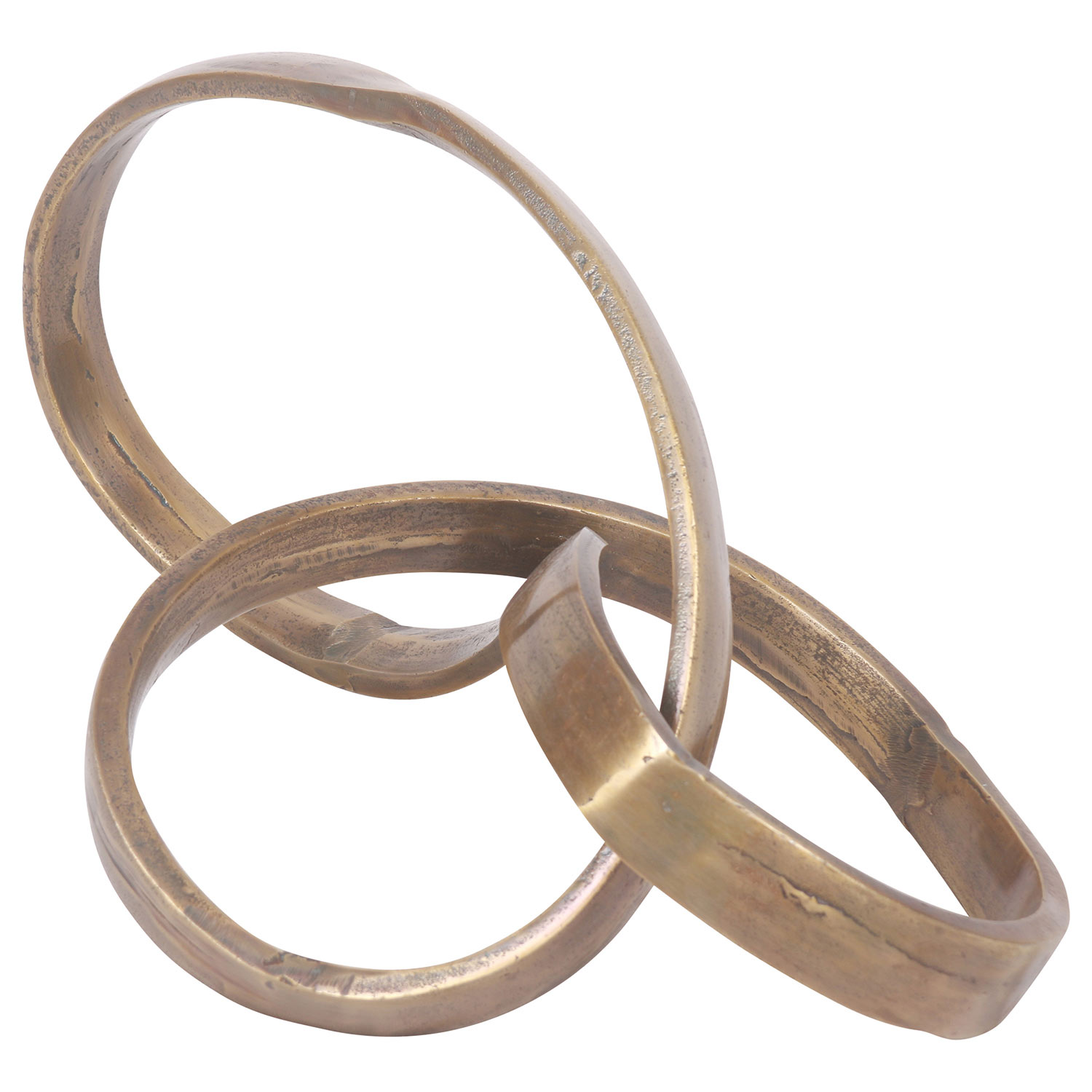 Ren-Wil Ribbon Sculpture - Brass Antique