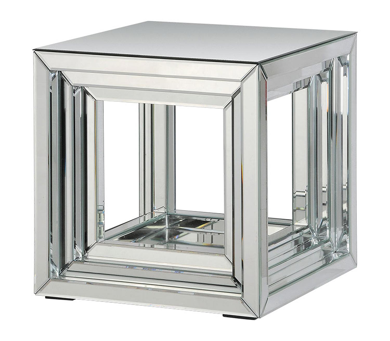 Ren-Wil Side Accent Table - Glass