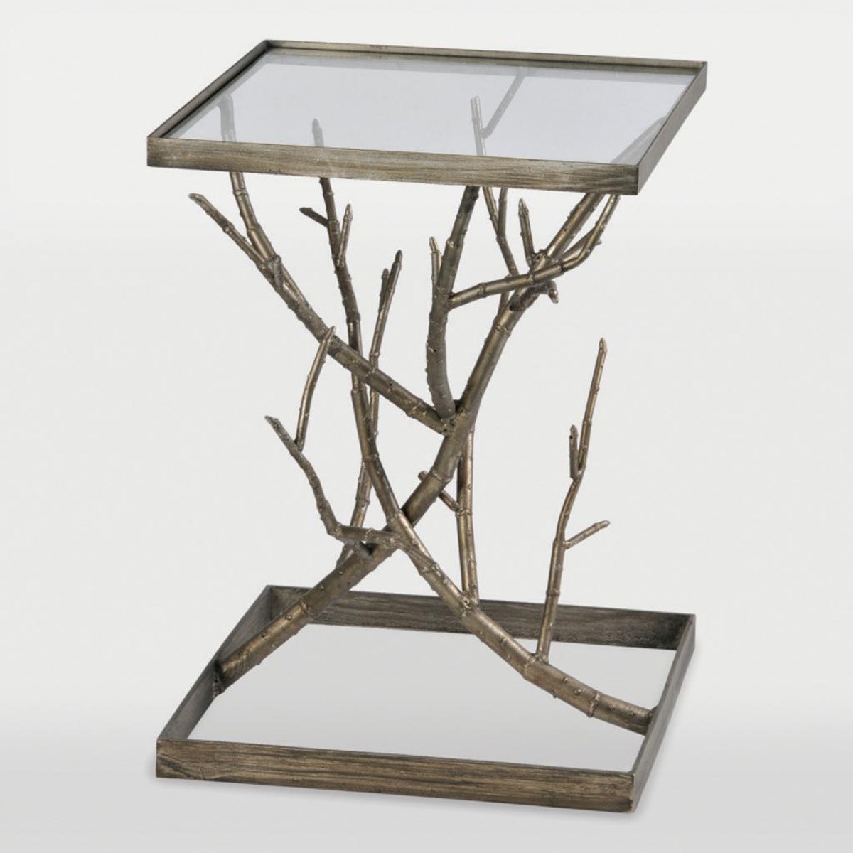 Ren-Wil Synthesis Accent table - Antique silver
