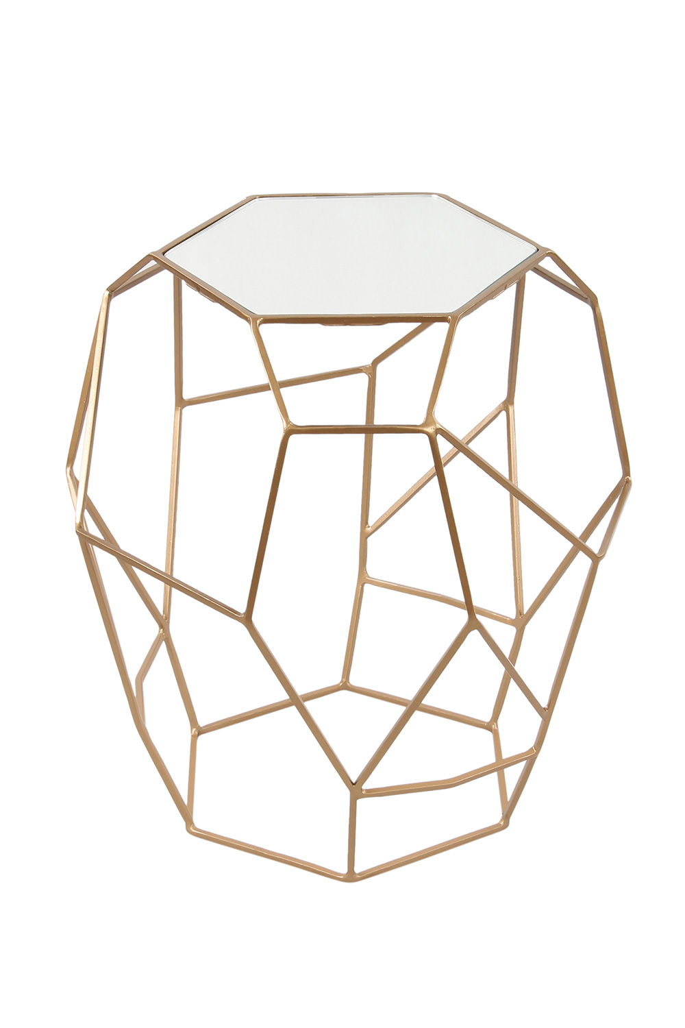 Ren-Wil Veil Accent Table - Gold