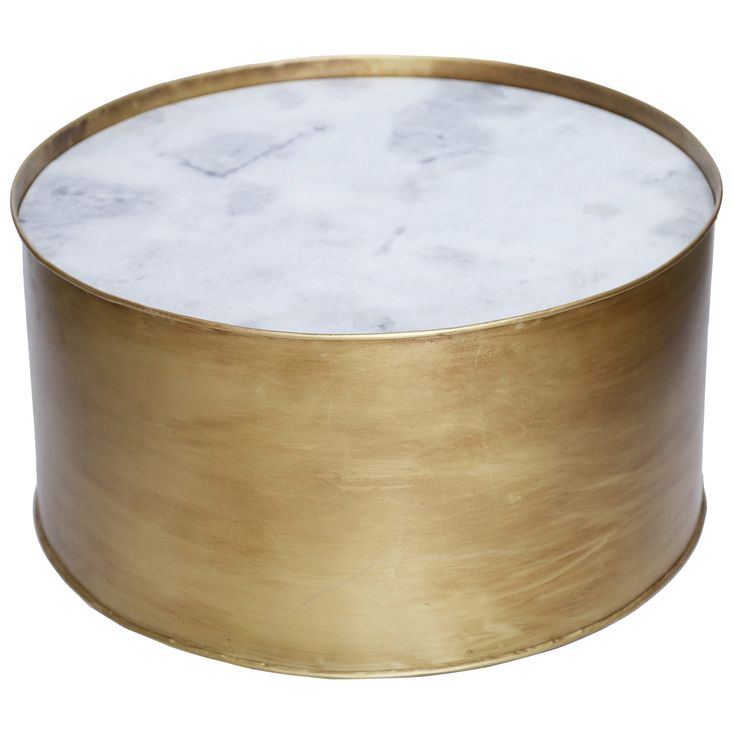 Ren-Wil Domingo Accent table - Marble/Gold Antique