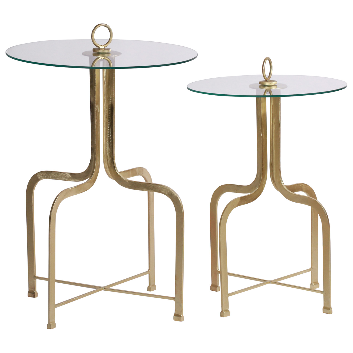 Ren-Wil Bristol Accent table - Brass Plated