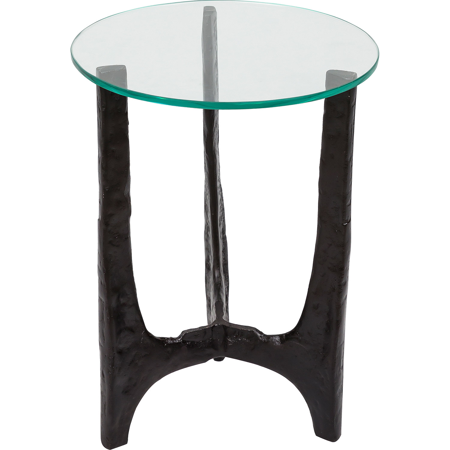 Ren-Wil Jodene Accent Table - Bronze/Clear
