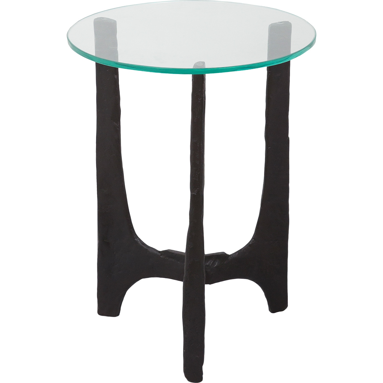 Ren-Wil Jodene Accent Table - Bronze/Clear