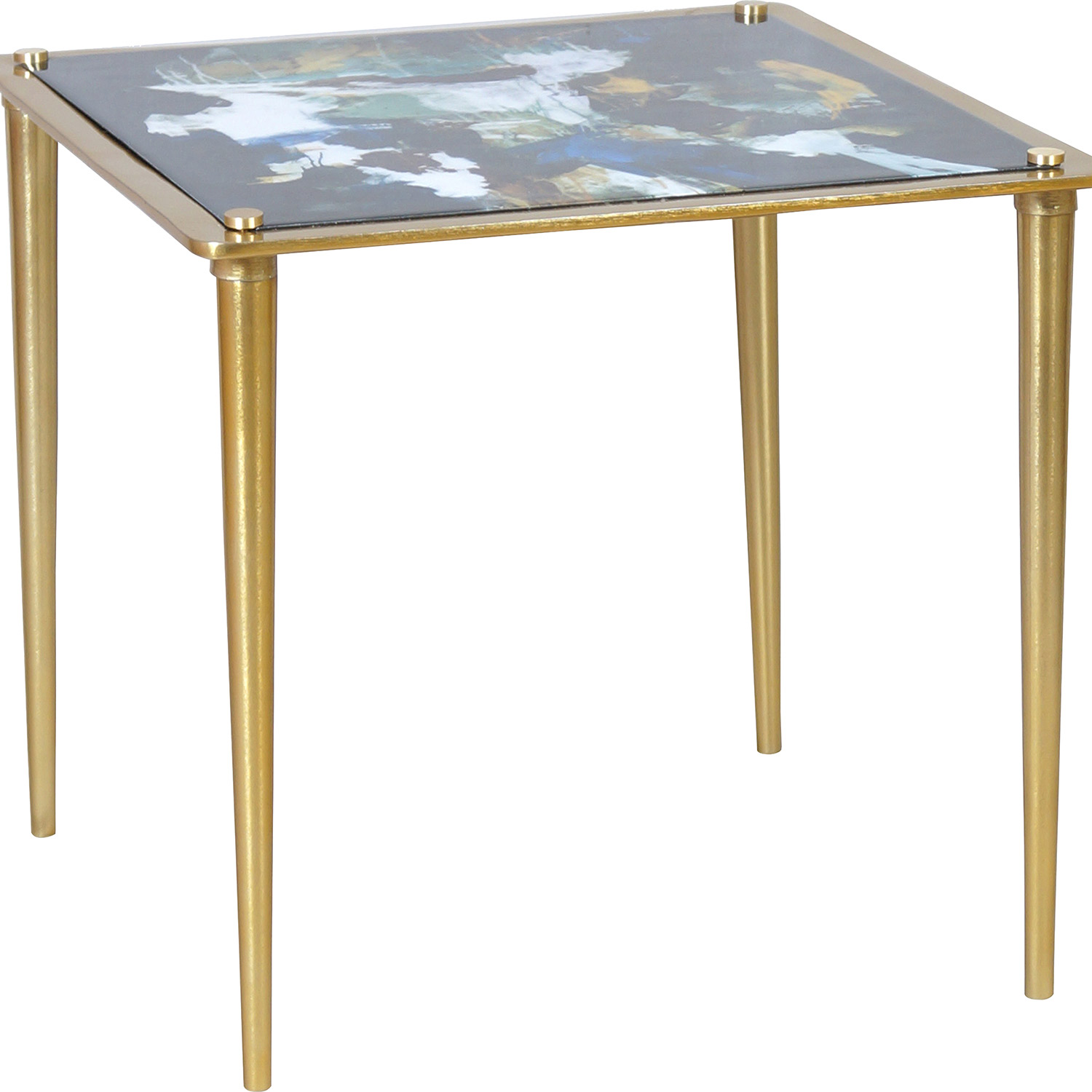 Ren-Wil Noble Accent Table - Brass
