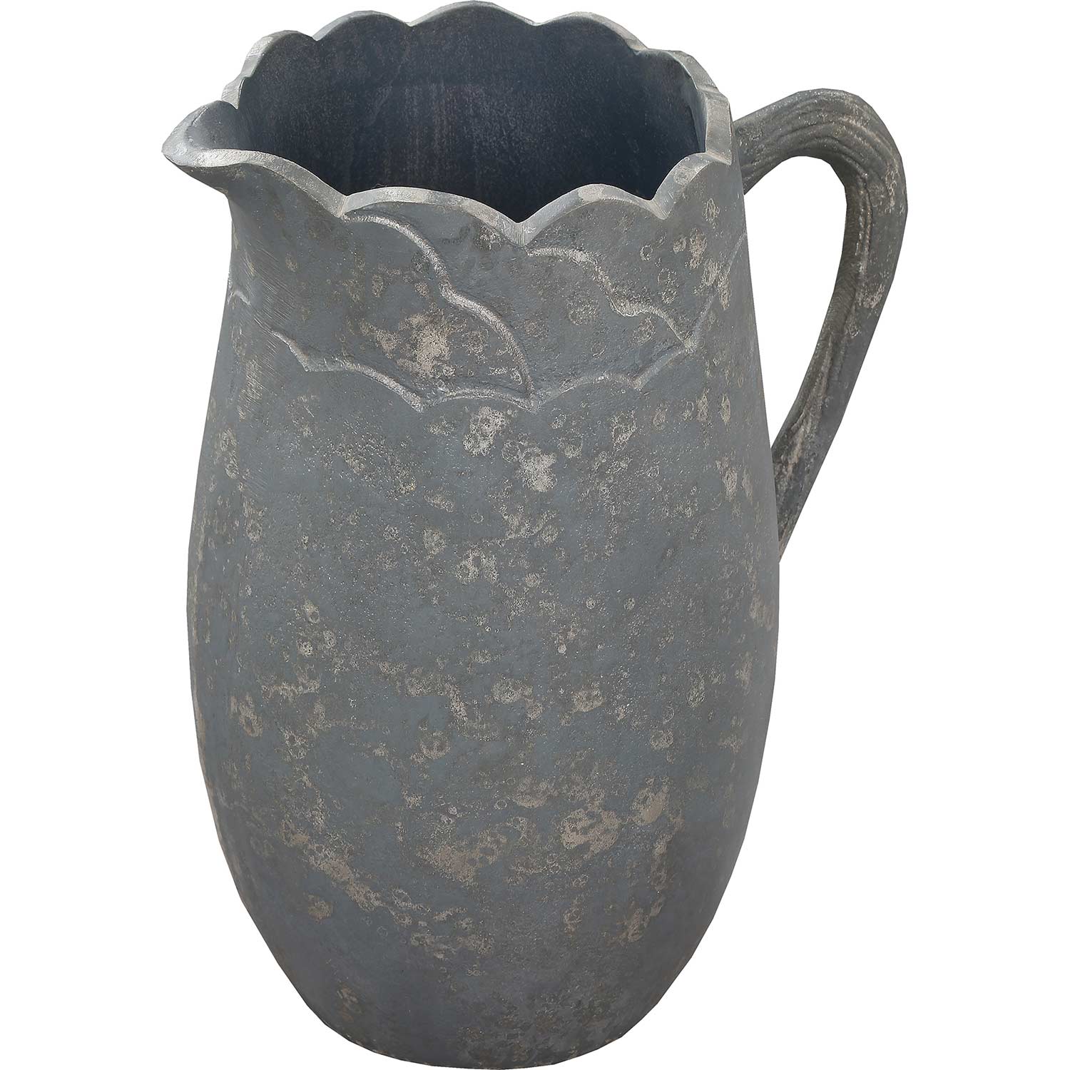 Ren-Wil Lazarus Vase - Distressed Grey