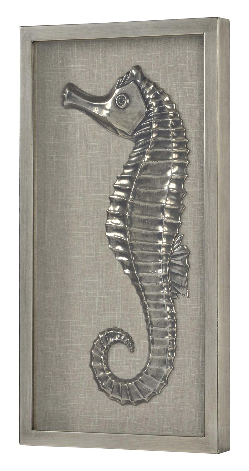 Ren-Wil Curie Wall Decor Painting - Antique Brushed Silver
