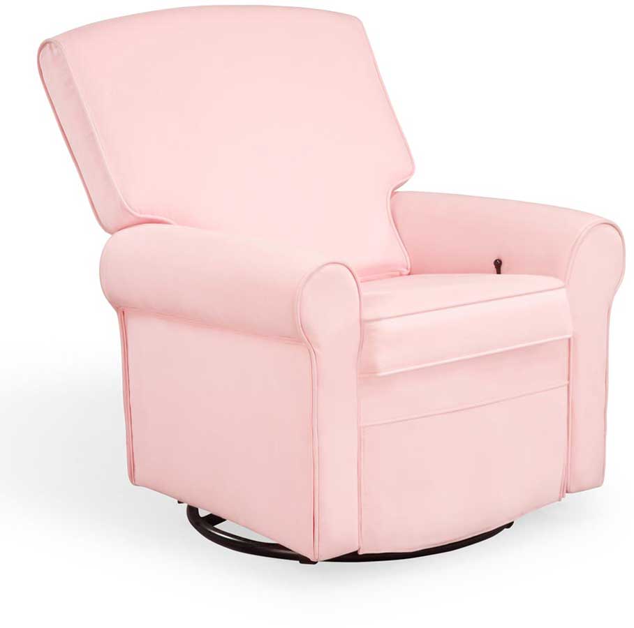 Shermag Smooth Glider Rocker and Ottoman