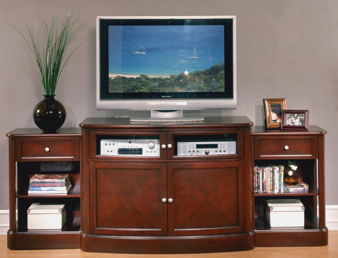 Signature Home Park Avenue TV Console - Dark Cherry