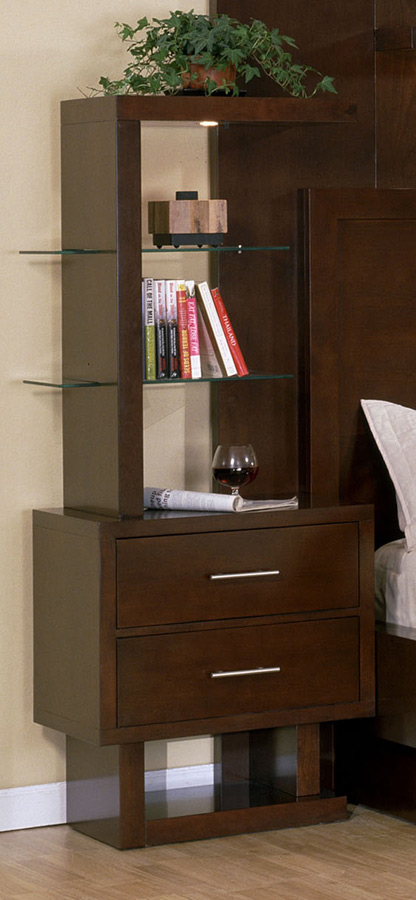 Signature Home Contempo Night Stand - Espresso