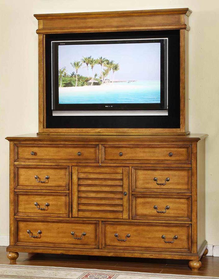 Signature Home Lighthouse Dresser with Mirror