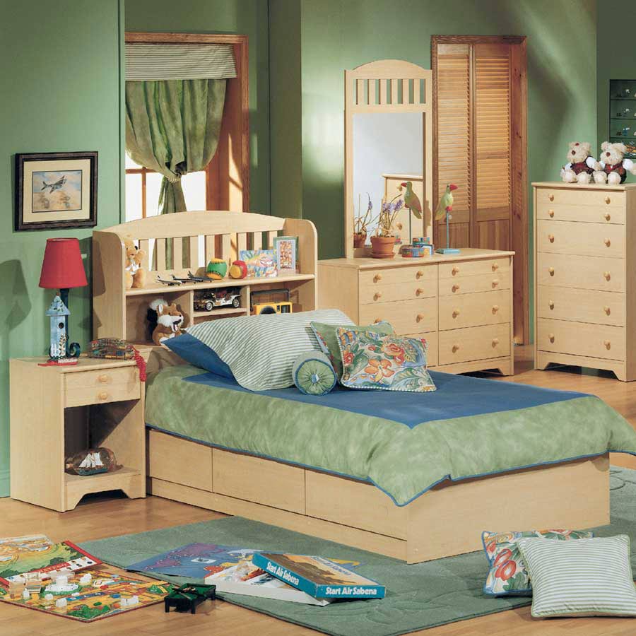 South Shore Popular Natural Maple Kids Bedroom Collection ...