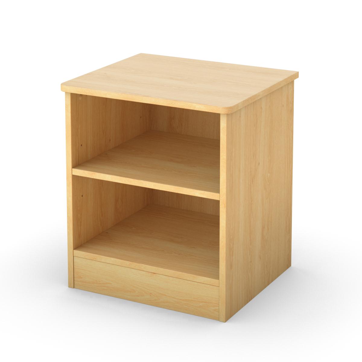 South Shore Step One Night Stand - Natural Maple
