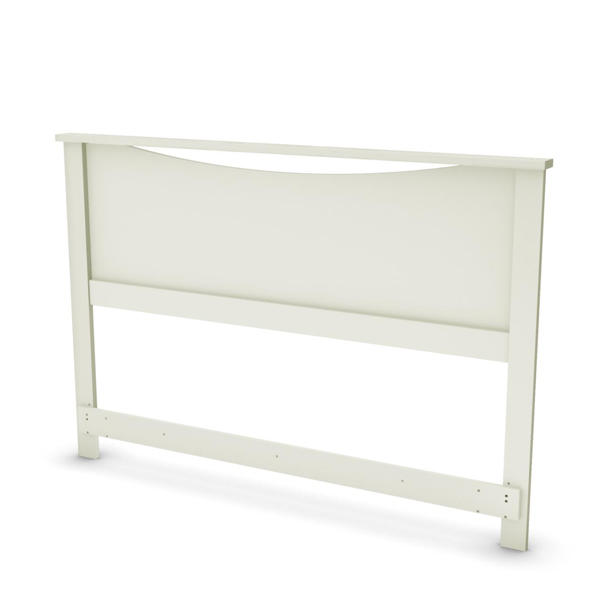 South Shore Step One Full - Queen Headboard - Pure White