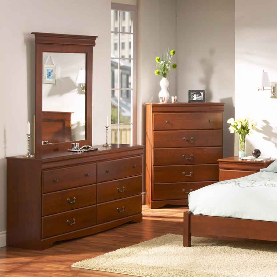 South Shore Vintage Classic Cherry Romance Bedroom Collection