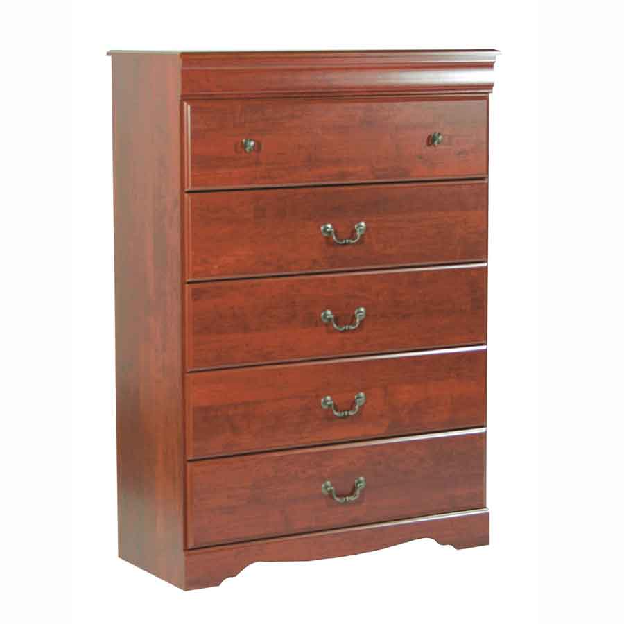 South Shore Vintage Classic Cherry 5-Drawer Chest