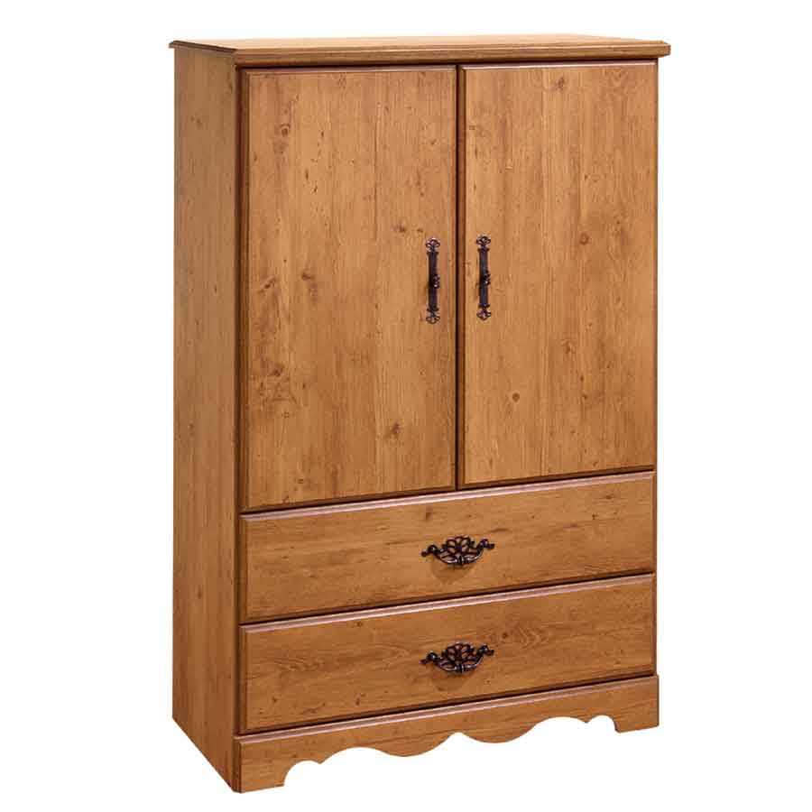 South Shore Prairie Country Pine Door Chest