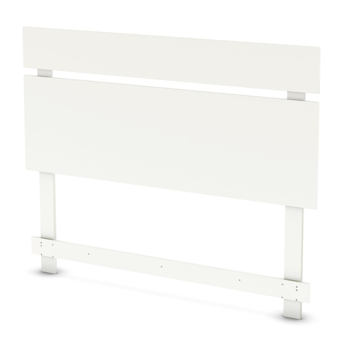 South Shore Sparkling Full - Queen Headboard - Pure White