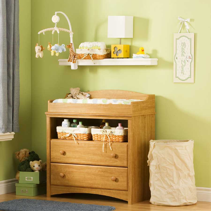 South Shore Sweet Morning Florence Maple Changing Table