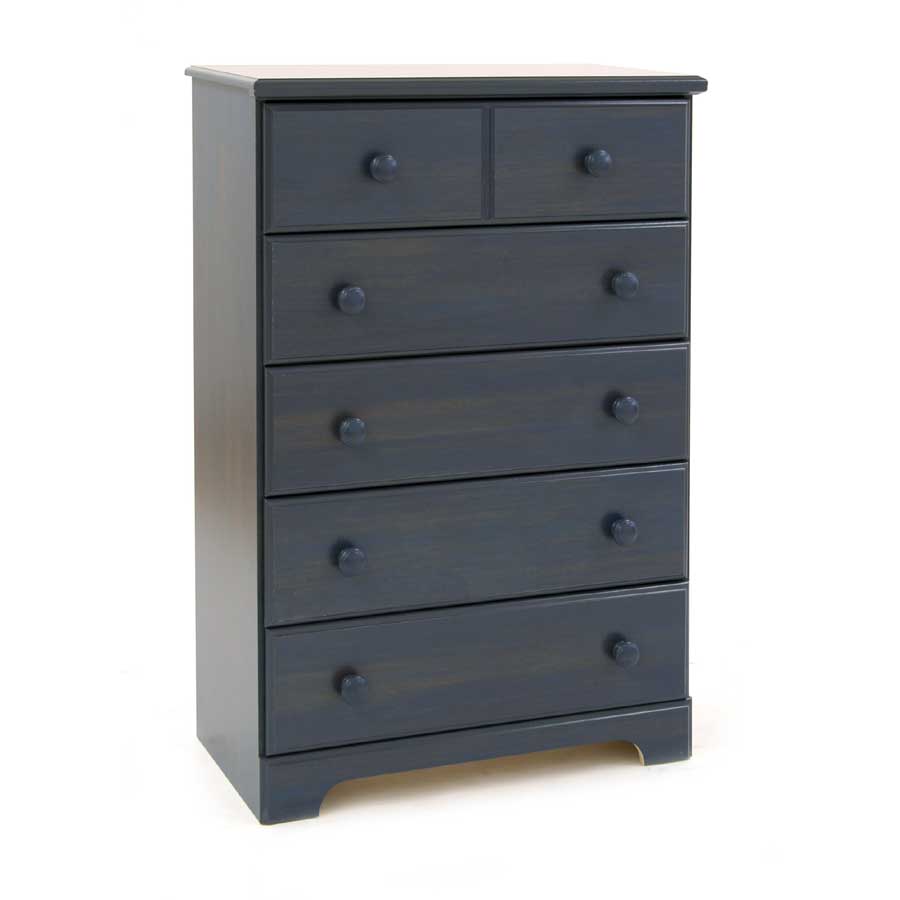 South Shore Summer Breeze Blueberry 5 Drawer Chest