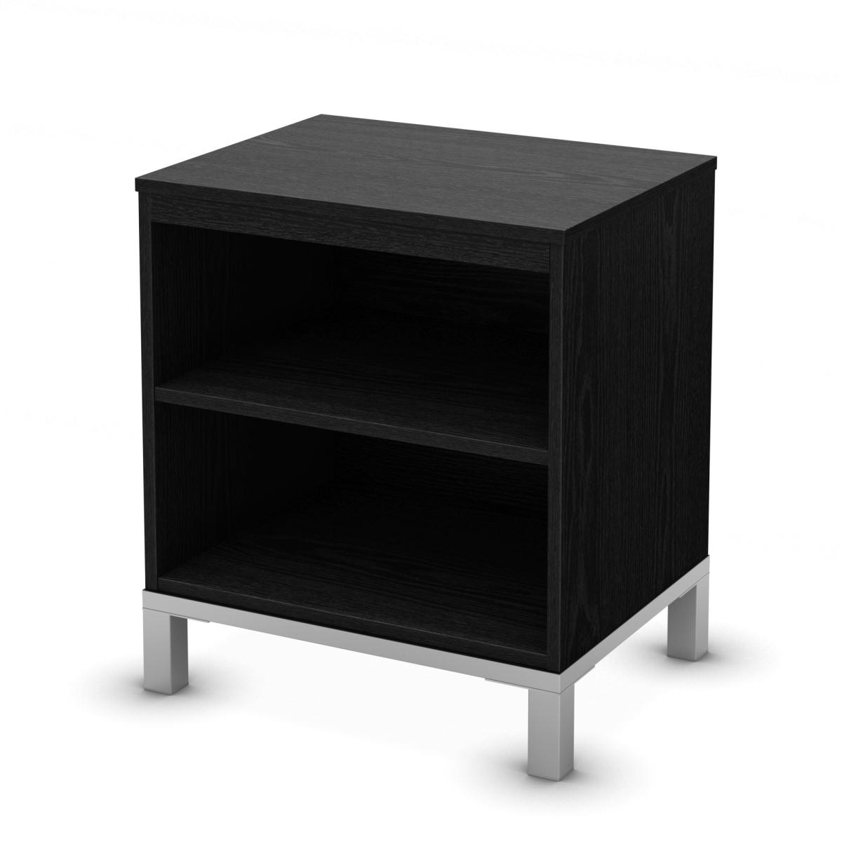 South Shore Flexible Night Stand - Black Oak South Shore Flexible Night Stand - Black Oak