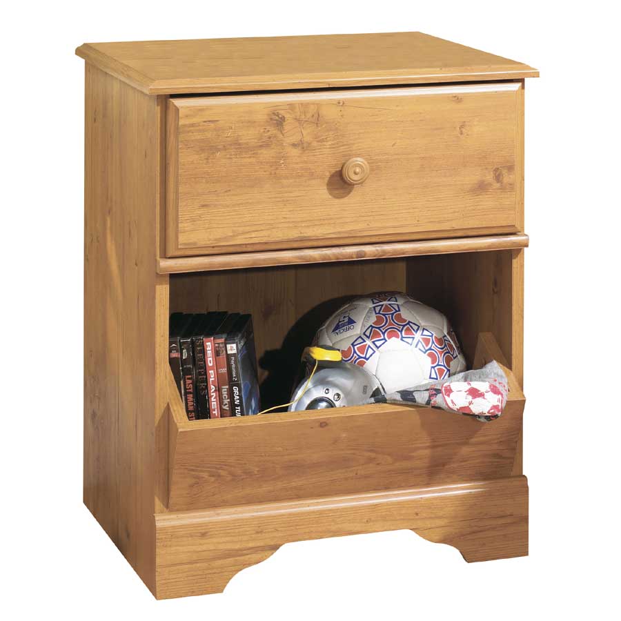 South Shore Little Treasures Country Pine Night Stand