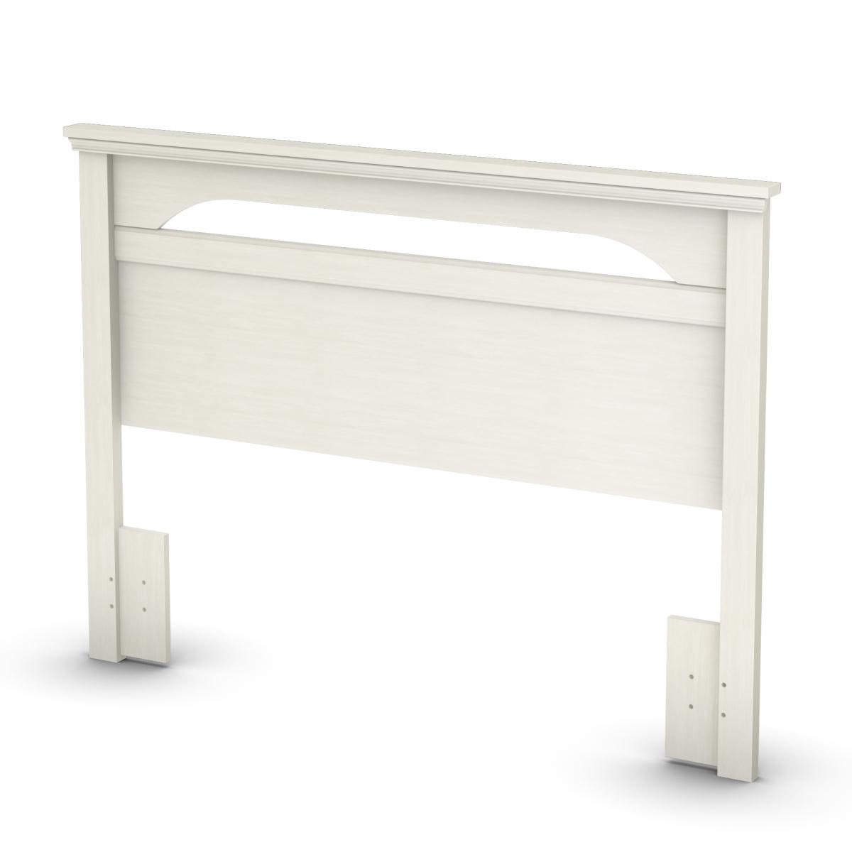 South Shore Noble Full - Queen Headboard - White Wash