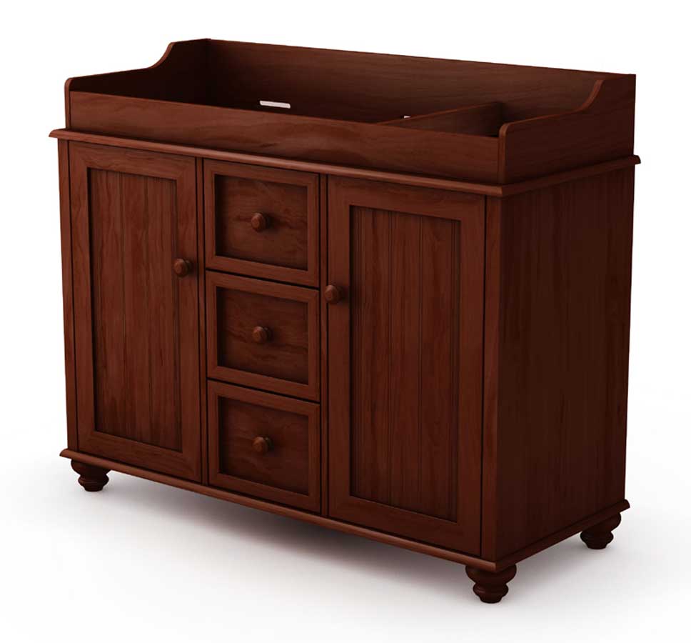 South Shore Lullaby Sumptous Cherry Changing Table