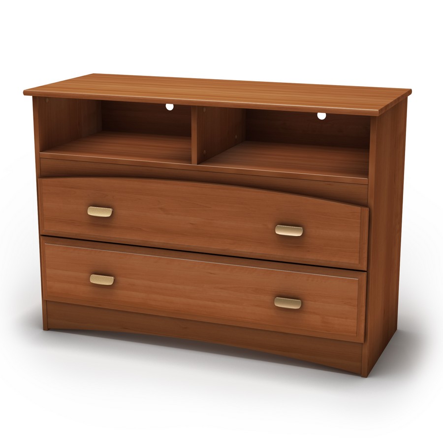 South Shore Imagine Morgan Cherry TV Stand With Storage Unit
