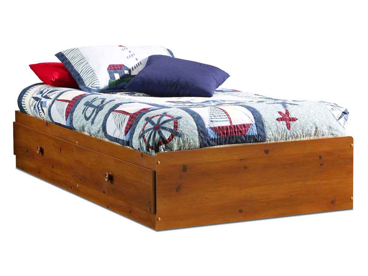 South Shore Sand Castle Sunny Pine Twin Mates Bed