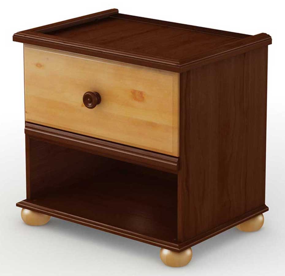 South Shore Tree House Sumptuous Cherry and Mellow Pine Night Stand South Shore Tree House Sumptuous Cherry and Mellow Pine Night Stand
