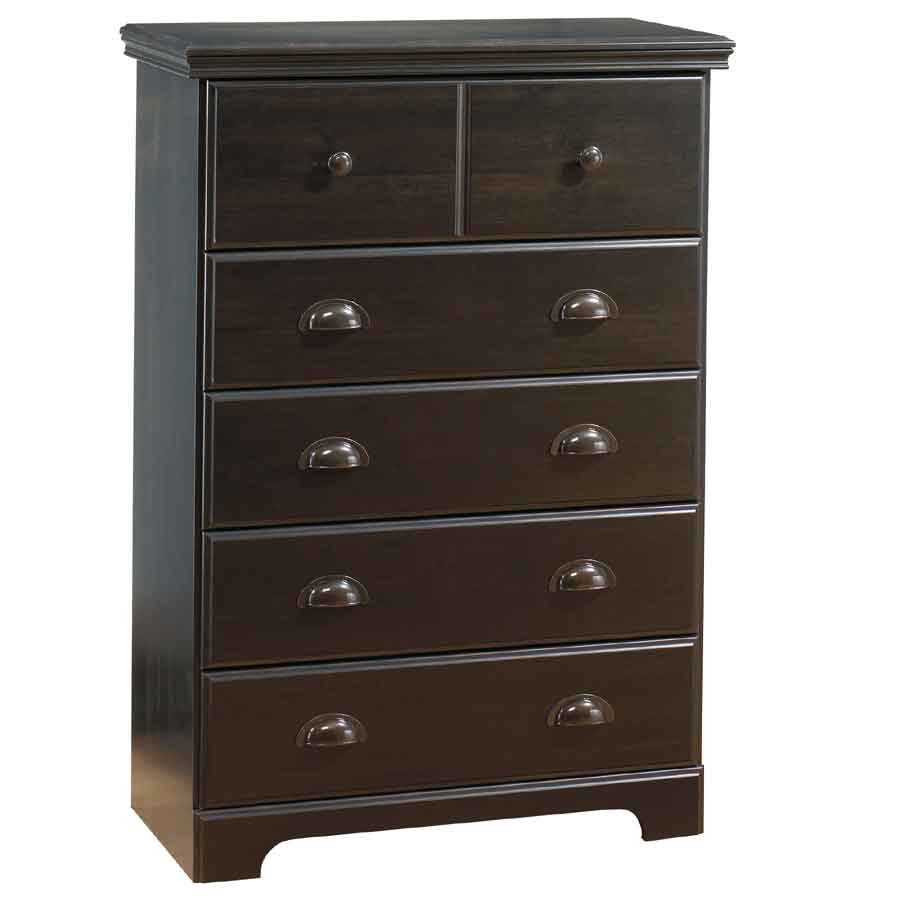 South Shore Mountain Lodge Ebony 5-Drawer Chest
