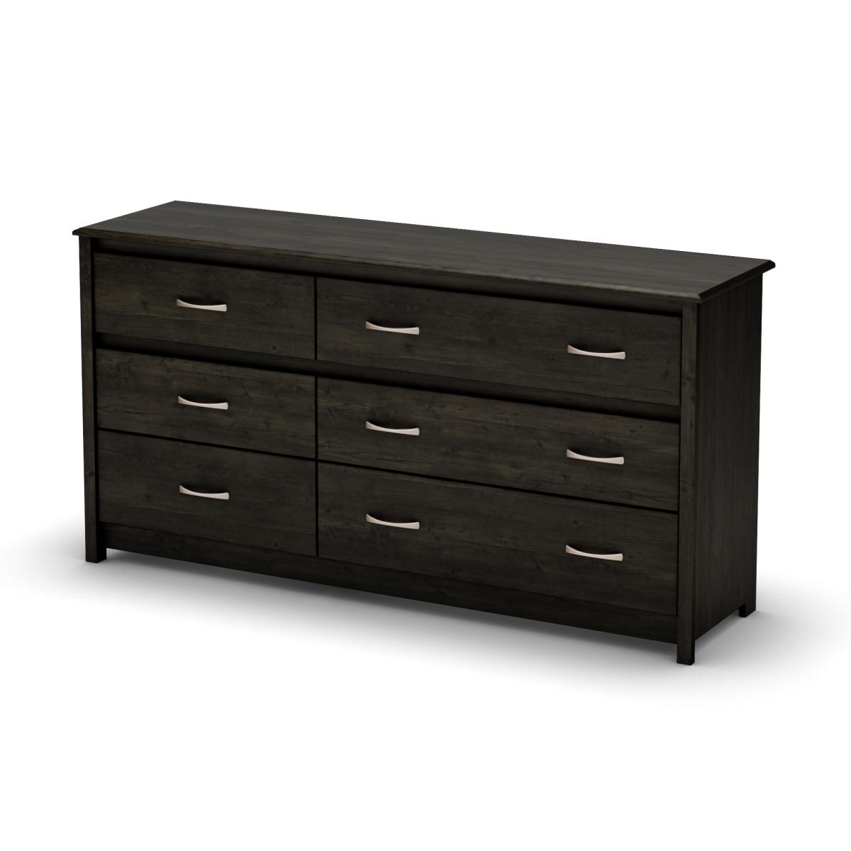 South Shore Vendome 6 Drawer Dresser - Ebony South Shore Vendome 6 Drawer Dresser - Ebony