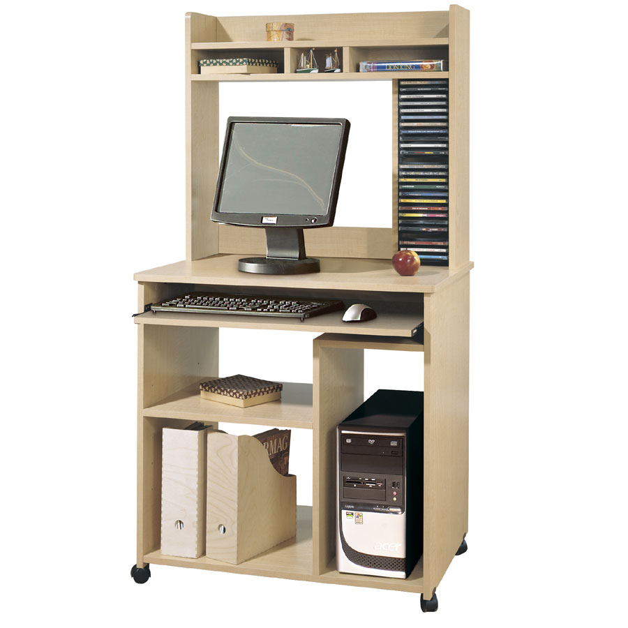 South Shore Morgan Natural Maple Computer Desk