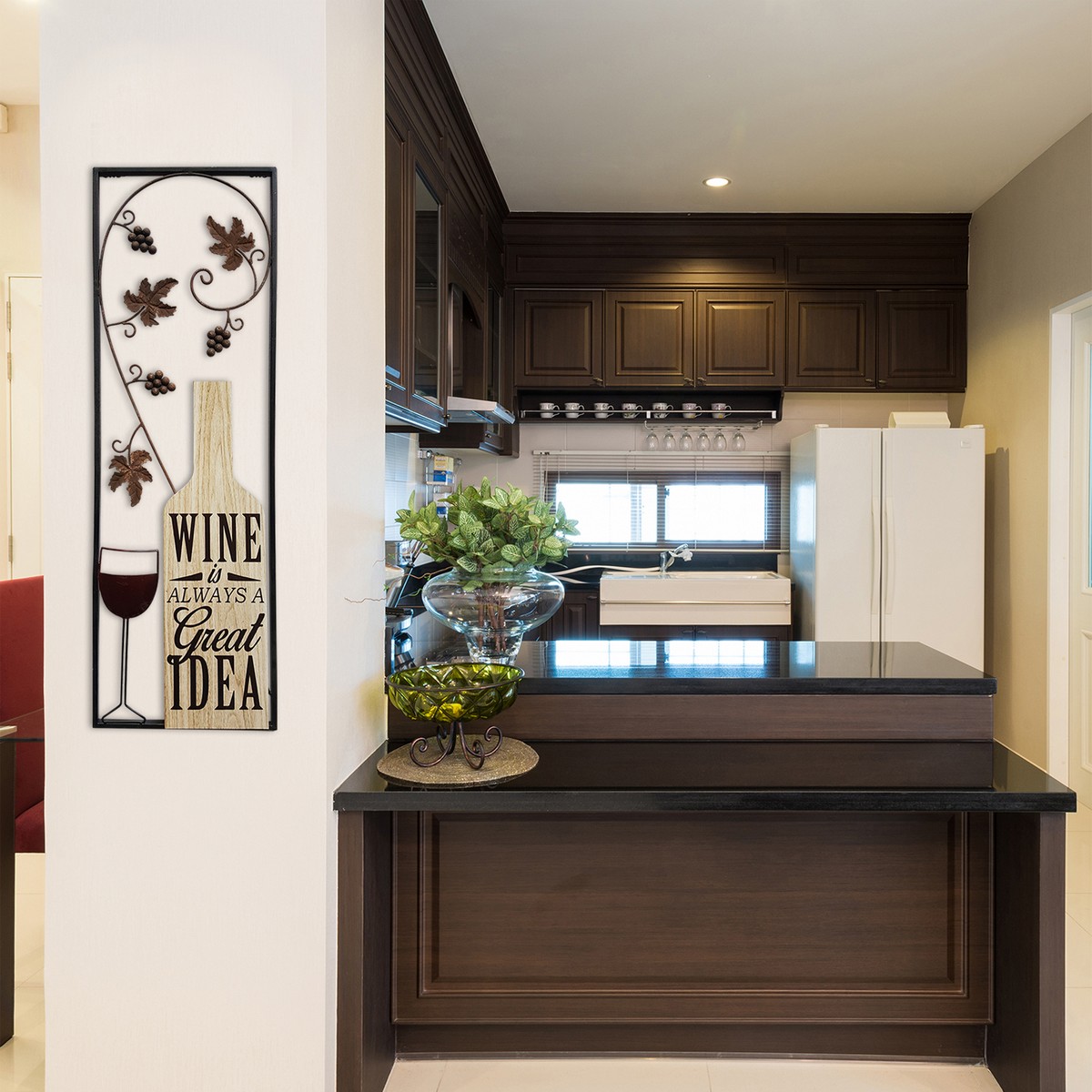 Stratton Home Decor Wine Panel - Multi
