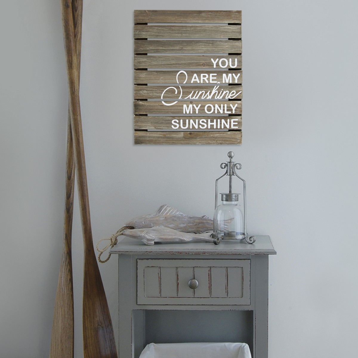 Stratton Home Decor You Are My Sunshine Plank Wood Wall Decor Natural